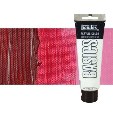 Material Bellas Artes - Pintura - Acrílico Liquitex Basics color tono carmesí alizarina (118 ml) | totenart.com