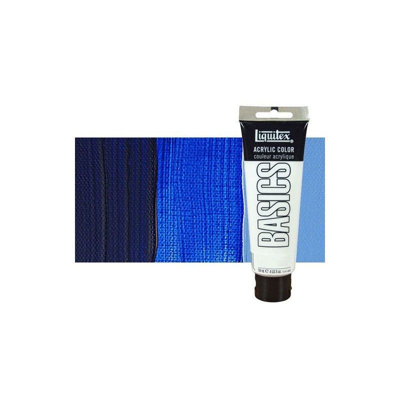 Material Bellas Artes - Pintura - Acrílico Liquitex Basics color ultramar oscuro (118 ml) | totenart.com