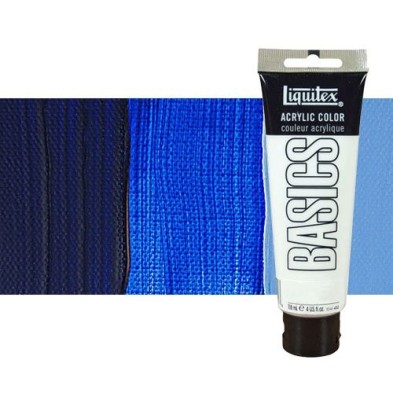 Material Bellas Artes - Pintura - Acrílico Liquitex Basics color ultramar oscuro (118 ml) | totenart.com