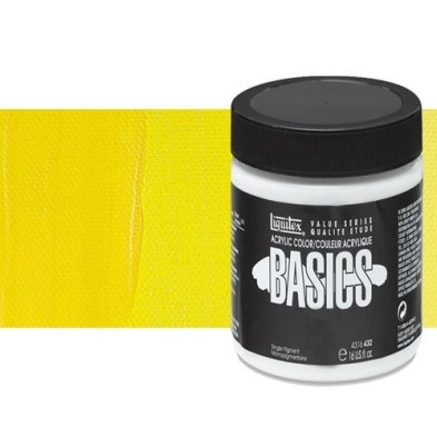 Material Bellas Artes - Pintura - Acrílico Liquitex Basics color amarillo primario (946 ml) | totenart.com
