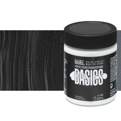 Material Bellas Artes - Pintura - Acrílico Liquitex Basics color negro Marte (946 ml) | totenart.com