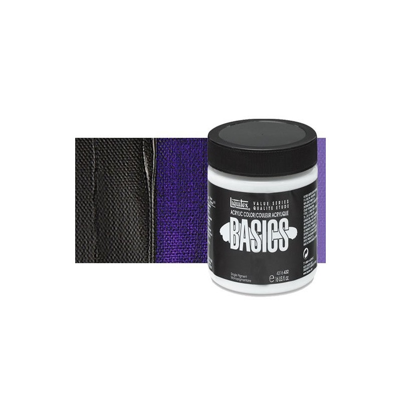 Material Bellas Artes - Pintura - Acrílico Liquitex Basics color púrpura dioxacina (946 ml) | totenart.com