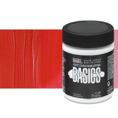Material Bellas Artes - Pintura - Acrílico Liquitex Basics color rojo primario (946 ml) | totenart.com