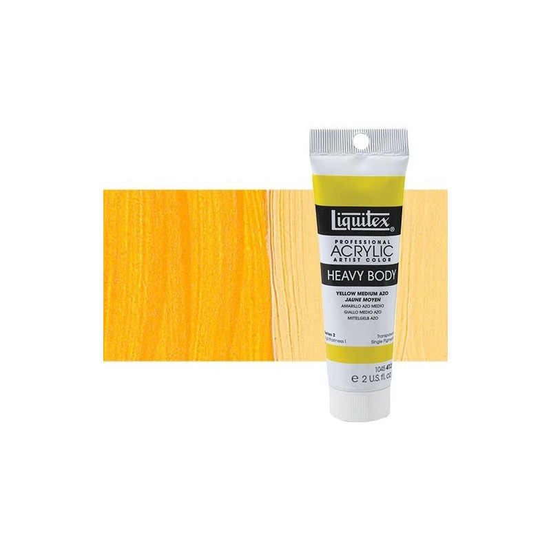 Material Bellas Artes - Pintura - Acrílico Liquitex Heavy Body color amarillo anaranjado Azo (59 ml) | totenart.com