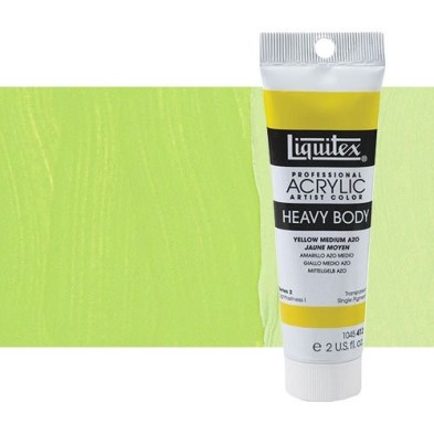 Material Bellas Artes - Pintura - Acrílico Liquitex Heavy Body color verde amarillo brillante (59 ml) | totenart.com