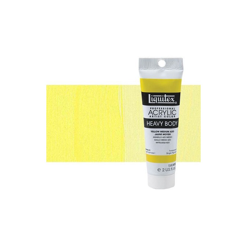 Material Bellas Artes - Pintura - Acrílico Liquitex Heavy Body color amarillo hansa claro (59 ml) | totenart.com