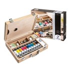 Material Bellas Artes - Pintura - Set de regalo óleo Van Gohg: maleta, caballete y 3 lienzos | totenart.com