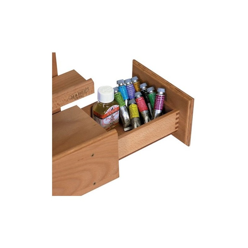 Material Bellas Artes - Pintura - Caballete para pintura Estudio con sistema manivela M02 Mabef | totenart.com