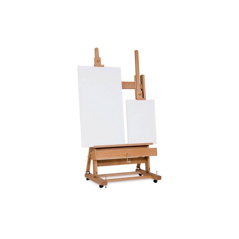 Material Bellas Artes - Pintura - Caballete para pintura Estudio con sistema manivela M02 Mabef | totenart.com
