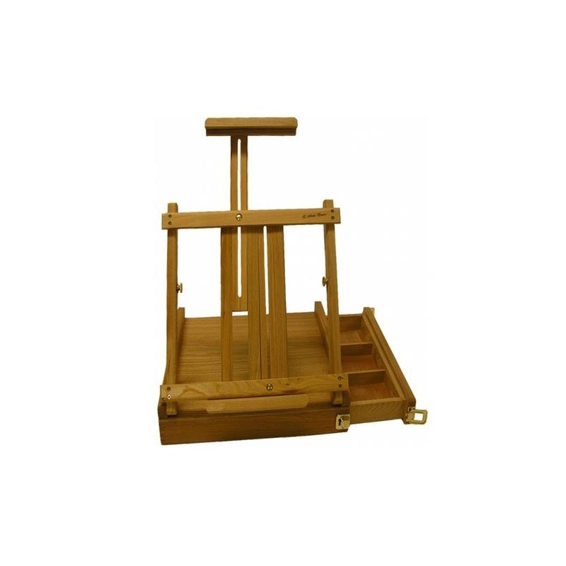 Material Bellas Artes - Pintura - Caja de madera con atril (38x40x10 cm) | totenart.com