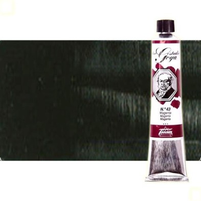 Material Bellas Artes - Pintura - Óleo Titan Goya color negro humo (60 ml) | totenart.com