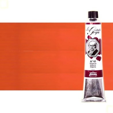 Material Bellas Artes - Pintura - Óleo Titan Goya color rojo Goya escarlata (60 ml) | totenart.com