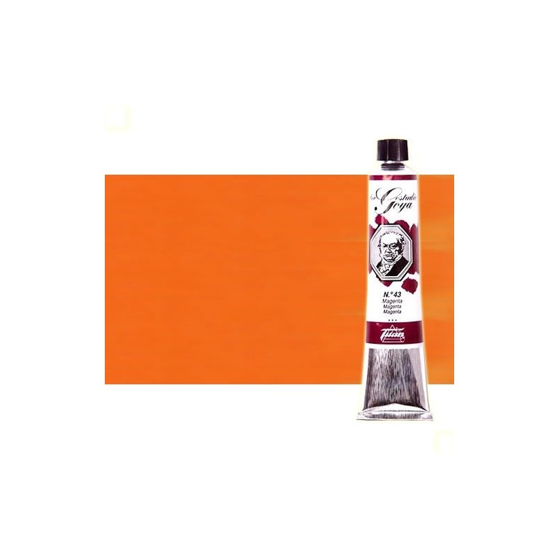 Material Bellas Artes - Pintura - Óleo Titan Goya color amarillo Goya naranja (60 ml) | totenart.com