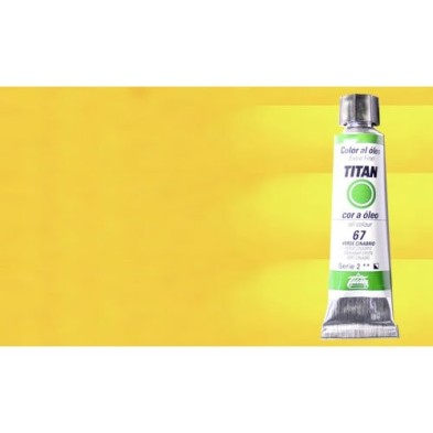 Material Bellas Artes - Pintura - Óleo Titan extra fino color amarillo cadmio claro (20 ml) | totenart.com