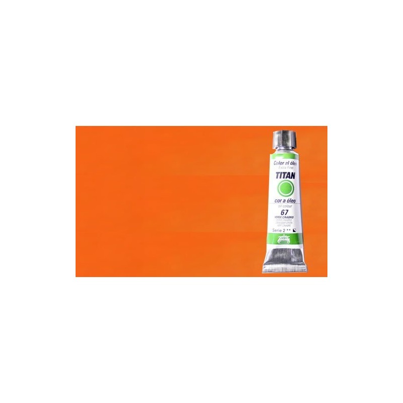Material Bellas Artes - Pintura - Óleo Titan extra fino color amarillo cadmio naranja (20 ml) | totenart.com