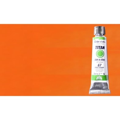 Material Bellas Artes - Pintura - Óleo Titan extra fino color amarillo cadmio naranja (20 ml) | totenart.com