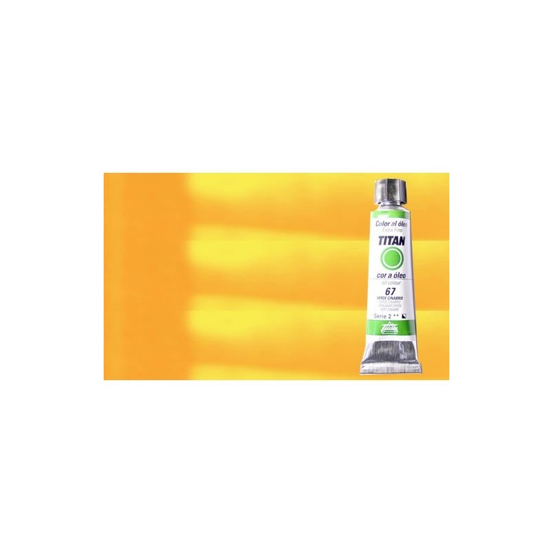Material Bellas Artes - Pintura - Óleo Titan extra fino color amarillo real (20 ml) | totenart.com