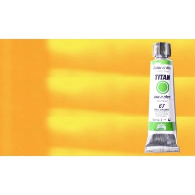Material Bellas Artes - Pintura - Óleo Titan extra fino color amarillo real (20 ml) | totenart.com