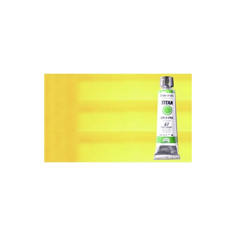 Material Bellas Artes - Pintura - Óleo Titan extra fino color amarillo Titan limón (20 ml) | totenart.com