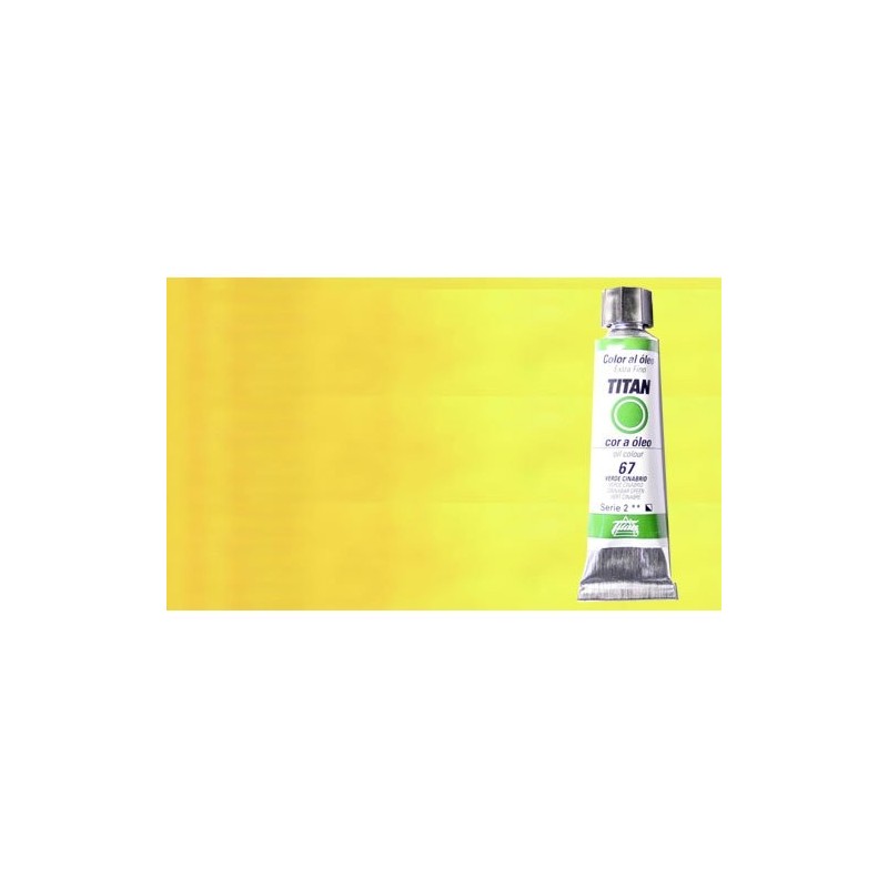 Material Bellas Artes - Pintura - Óleo Titan extra fino color amarillo Titan medio (20 ml) | totenart.com