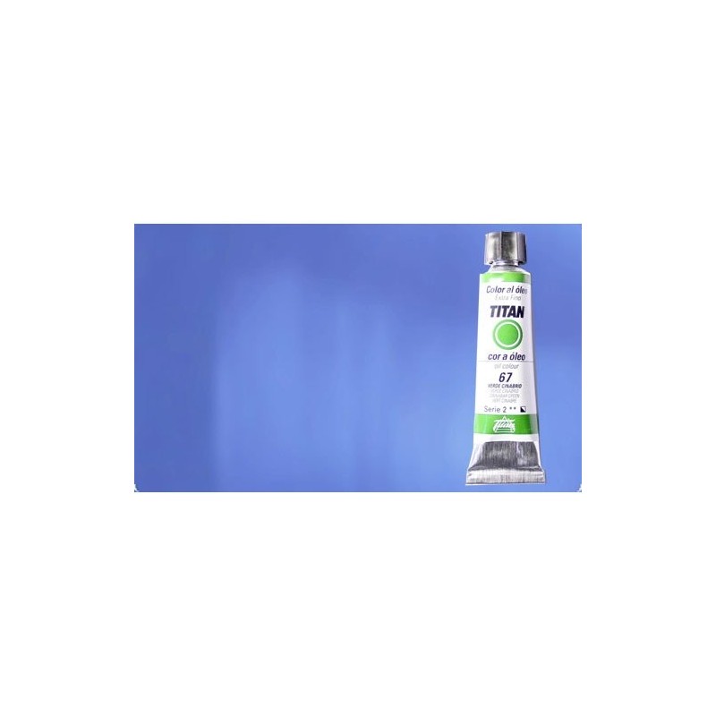 Material Bellas Artes - Pintura - Óleo Titan extra fino color azul cian (20 ml) | totenart.com