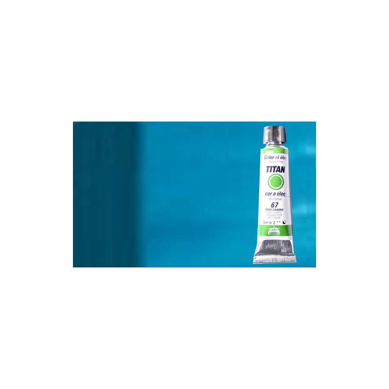 Material Bellas Artes - Pintura - Óleo Titan extra fino color azul manganeso ftalocianina (20 ml) | totenart.com