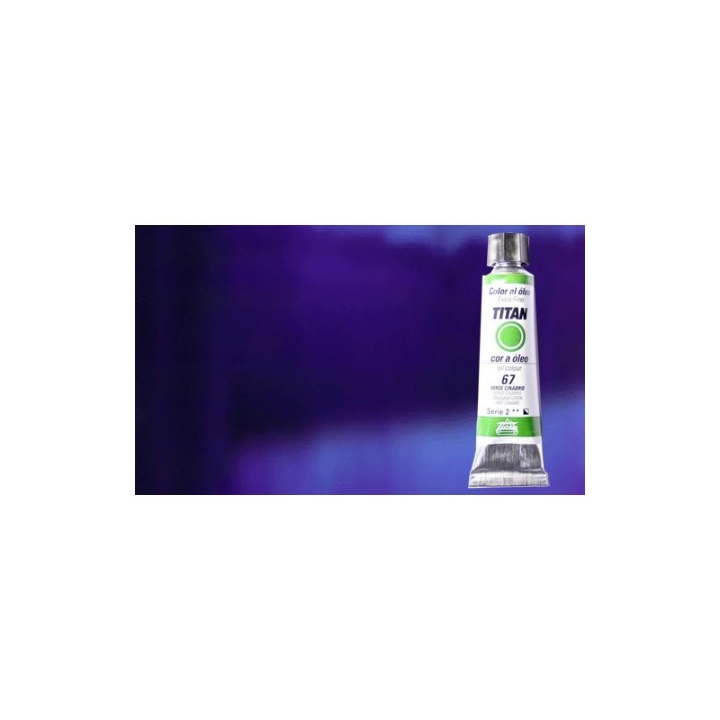 Material Bellas Artes - Pintura - Óleo Titan extra fino color azul ultramar oscuro (20 ml) | totenart.com