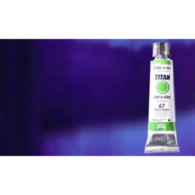 Material Bellas Artes - Pintura - Óleo Titan extra fino color azul ultramar oscuro (20 ml) | totenart.com