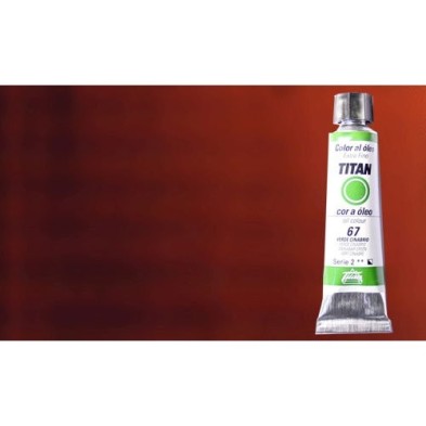 Material Bellas Artes - Pintura - Óleo Titan extra fino color carmín garanza sólido claro (20 ml) | totenart.com