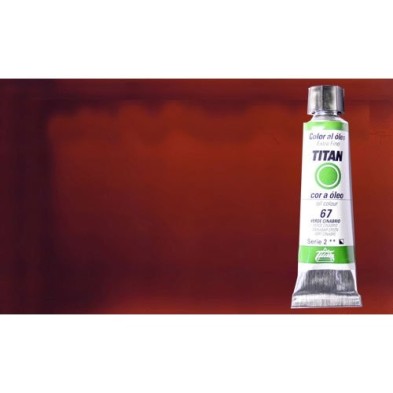 Material Bellas Artes - Pintura - Óleo Titan extra fino color carmín garanza sólido oscuro (20 ml) | totenart.com