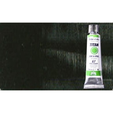 Material Bellas Artes - Pintura - Óleo Titan extra fino color negro humo (20 ml) | totenart.com