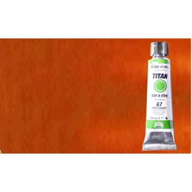 Material Bellas Artes - Pintura - Óleo Titan extra fino color ocre amarillo claro (20 ml) | totenart.com