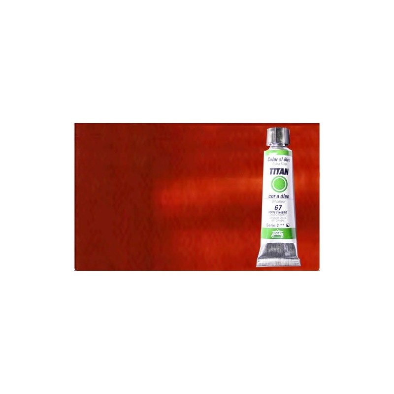 Material Bellas Artes - Pintura - Óleo Titan extra fino color ocre amarillo rojizo (20 ml) | totenart.com