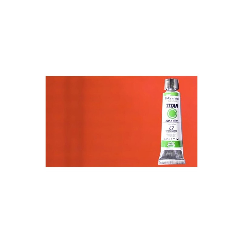 Material Bellas Artes - Pintura - Óleo Titan extra fino color rojo Titan oscuro (20 ml) | totenart.com