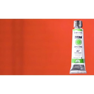 Material Bellas Artes - Pintura - Óleo Titan extra fino color rojo Titan oscuro (20 ml) | totenart.com