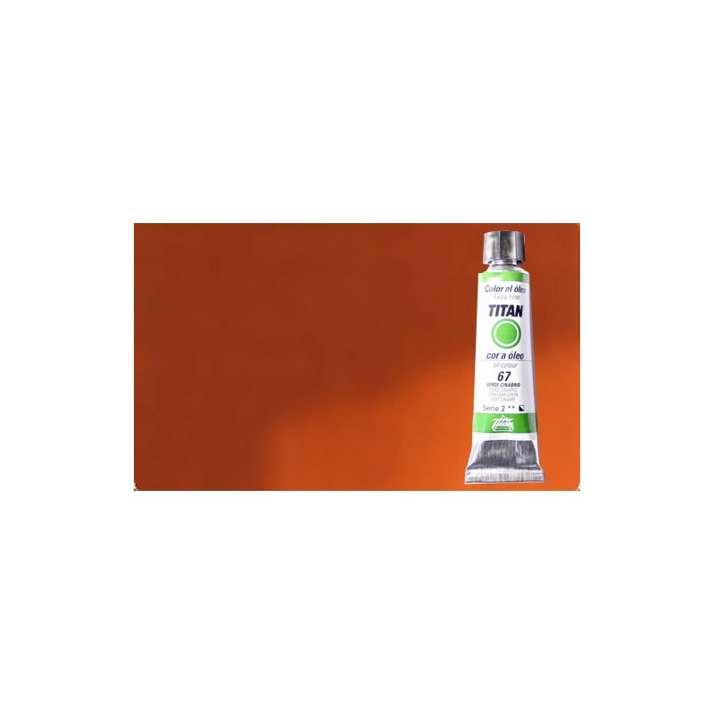 Material Bellas Artes - Pintura - Óleo Titan extra fino color tierra rosa transparente (20 ml) | totenart.com