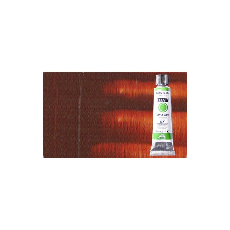 Material Bellas Artes - Pintura - Óleo Titan extra fino color tierra siena tostada (20 ml) | totenart.com