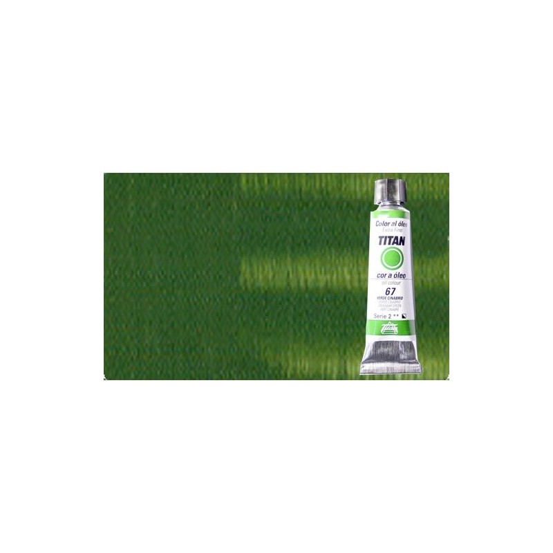 Material Bellas Artes - Pintura - Óleo Titan extra fino color tierra verde (20 ml) | totenart.com