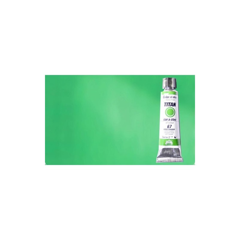 Material Bellas Artes - Pintura - Óleo Titan extra fino color verde compuesto (20 ml) | totenart.com