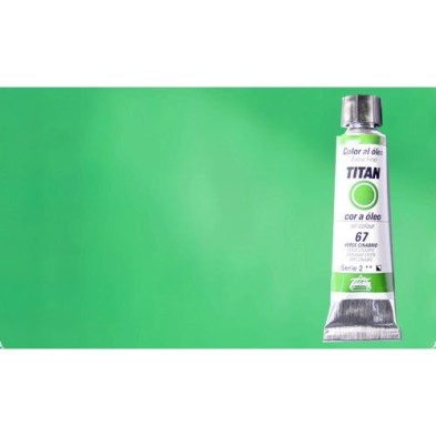 Material Bellas Artes - Pintura - Óleo Titan extra fino color verde compuesto (20 ml) | totenart.com