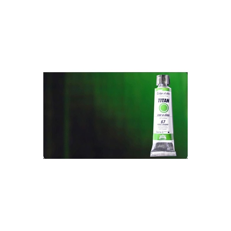 Material Bellas Artes - Pintura - Óleo Titan extra fino color verde vejiga (20 ml) | totenart.com