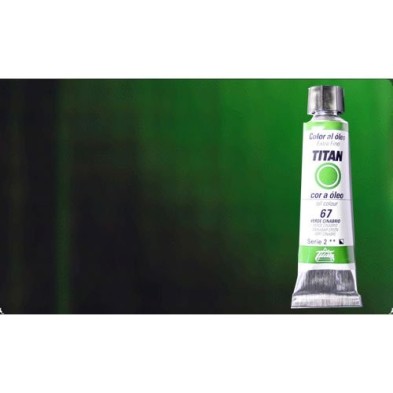 Material Bellas Artes - Pintura - Óleo Titan extra fino color verde vejiga (20 ml) | totenart.com
