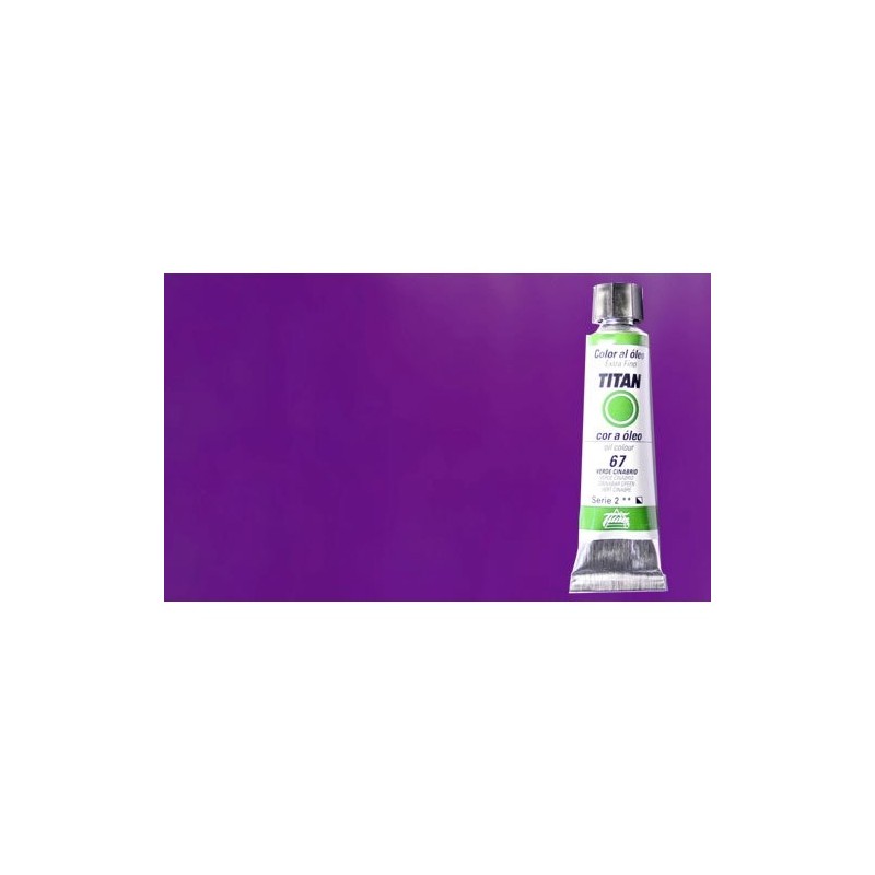 Material Bellas Artes - Pintura - Óleo Titan extra fino color violeta cobalto oscuro (20 ml) | totenart.com
