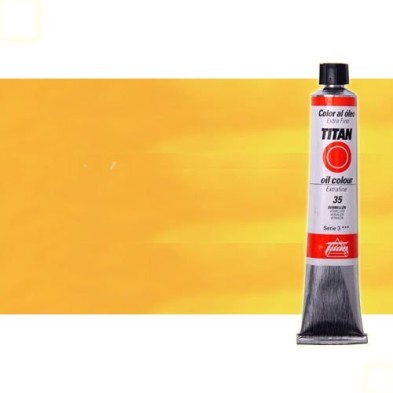Material Bellas Artes - Pintura - Óleo Titan extra fino color amarillo cadmio medio (60 ml) | totenart.com
