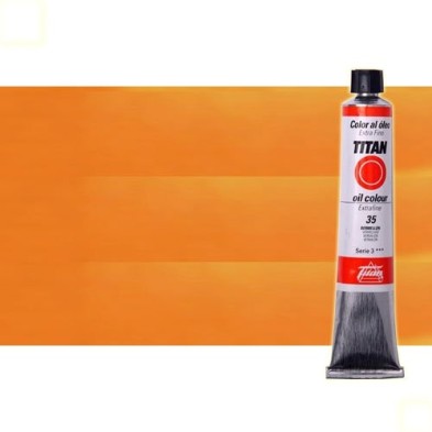Material Bellas Artes - Pintura - Óleo Titan extra fino color amarillo indio (60 ml) | totenart.com