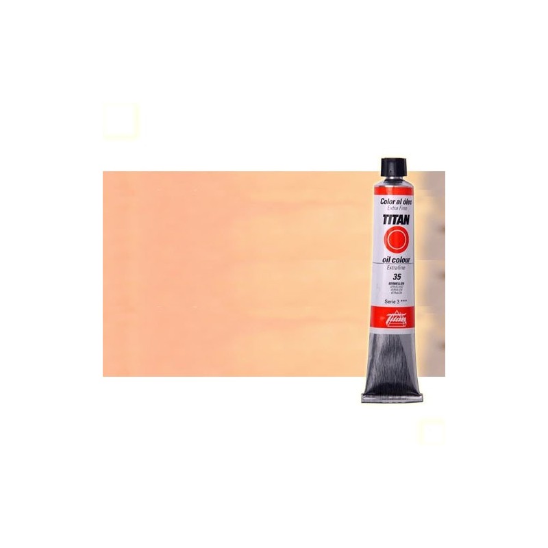 Material Bellas Artes - Pintura - Óleo Titan extra fino color amarillo Nápoles rojizo (60 ml) | totenart.com