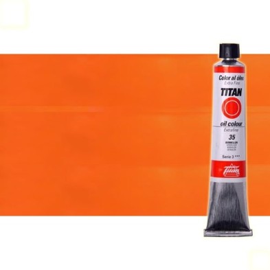 Material Bellas Artes - Pintura - Óleo Titan extra fino color amarillo Titan oscuro (60 ml) | totenart.com