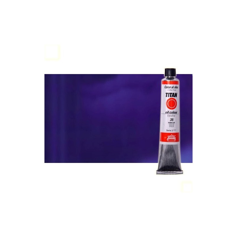 Material Bellas Artes - Pintura - Óleo Titan extra fino color azul cobalto oscuro (60 ml) | totenart.com