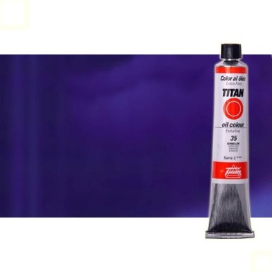 Material Bellas Artes - Pintura - Óleo Titan extra fino color azul cobalto oscuro (60 ml) | totenart.com
