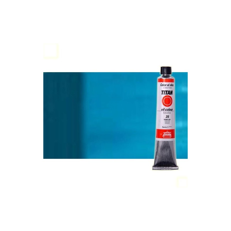 Material Bellas Artes - Pintura - Óleo Titan extra fino color azul manganeso ftalocianina (60 ml) | totenart.com